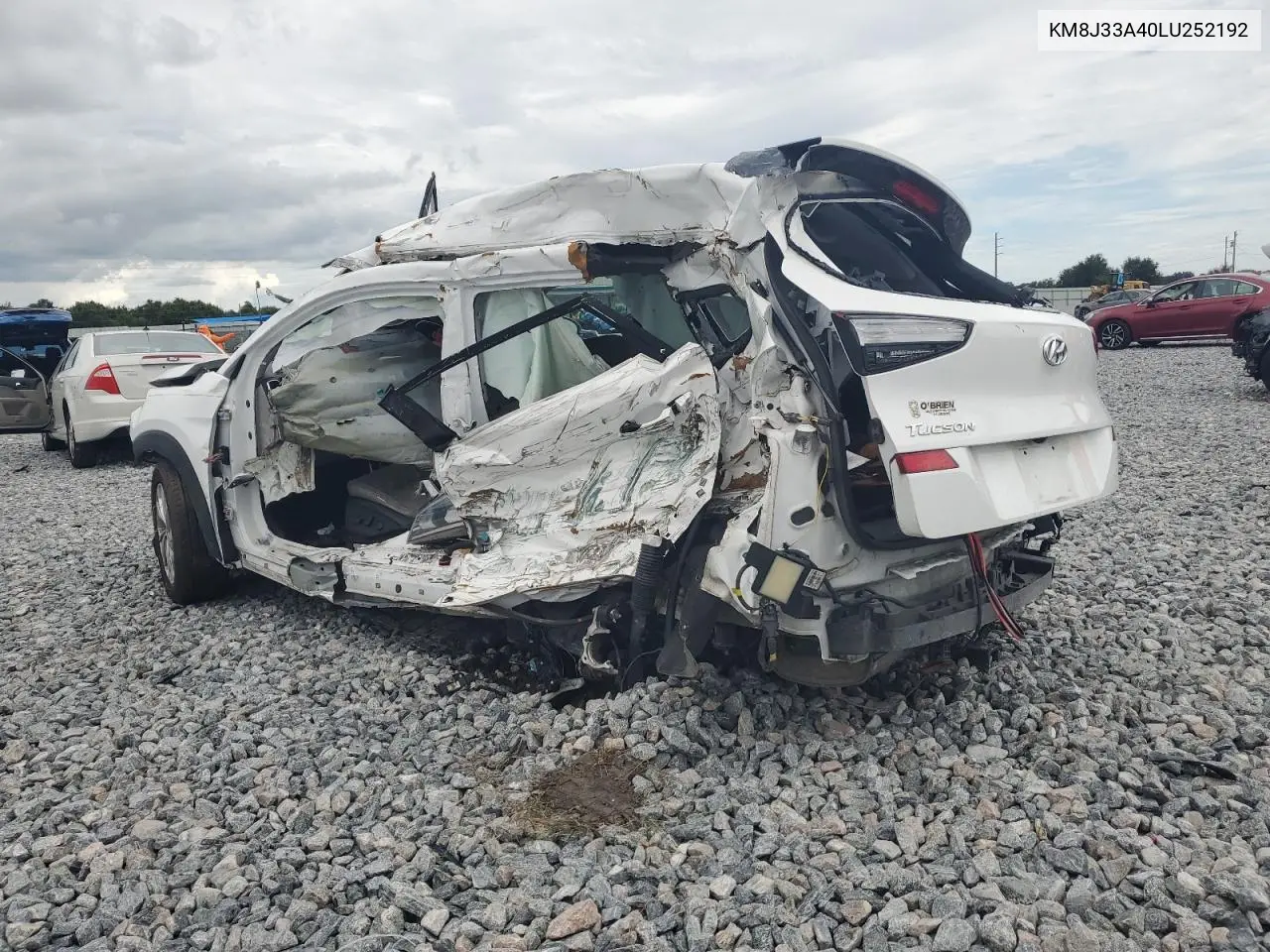 KM8J33A40LU252192 2020 Hyundai Tucson Limited