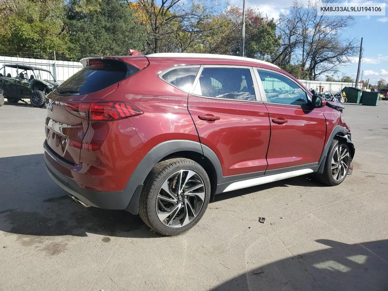 KM8J33AL9LU194106 2020 Hyundai Tucson Limited