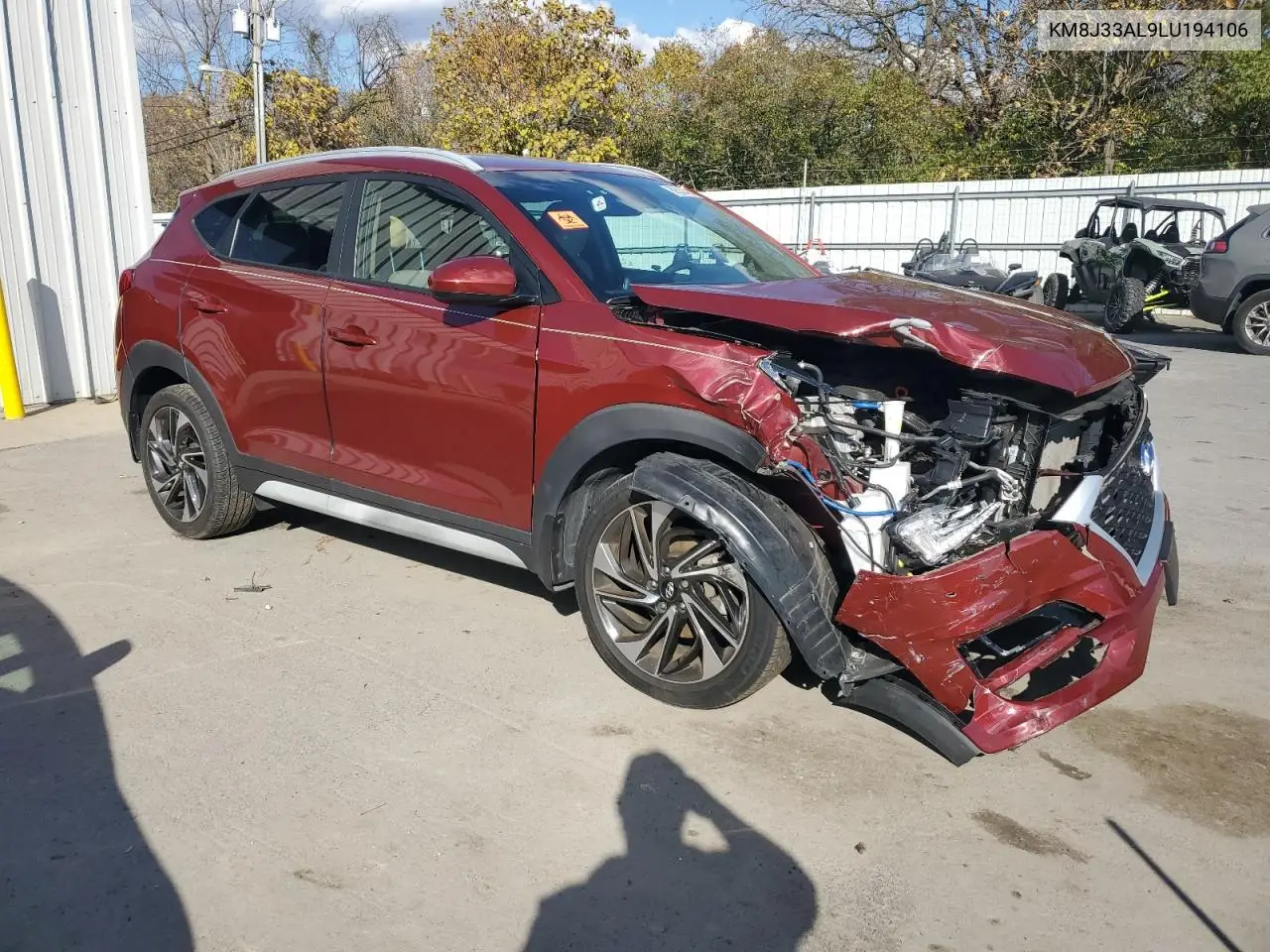 KM8J33AL9LU194106 2020 Hyundai Tucson Limited
