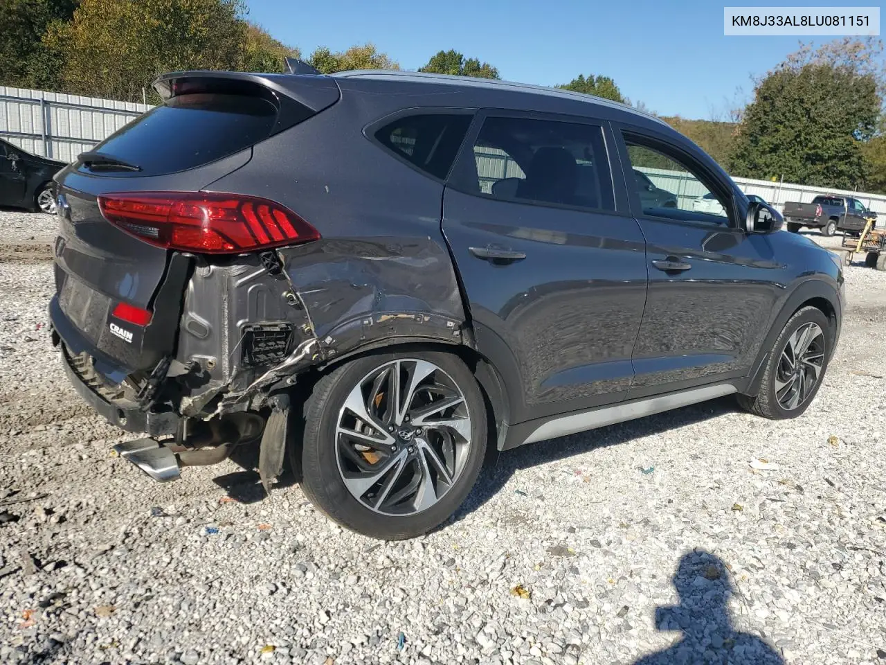 KM8J33AL8LU081151 2020 Hyundai Tucson Limited