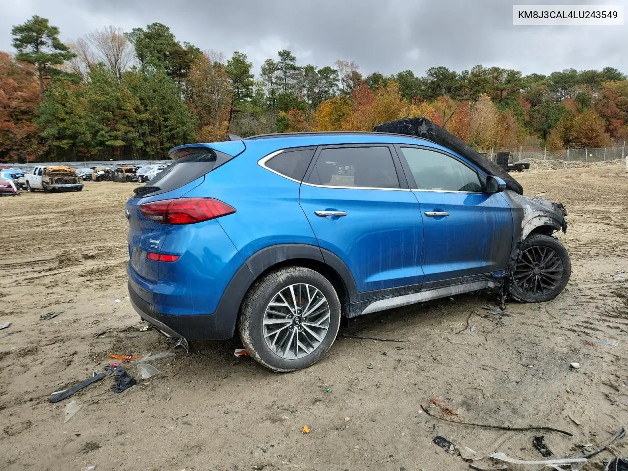 KM8J3CAL4LU243549 2020 Hyundai Tucson Limited