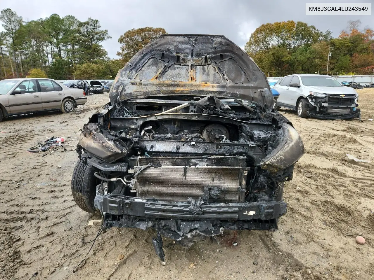 KM8J3CAL4LU243549 2020 Hyundai Tucson Limited