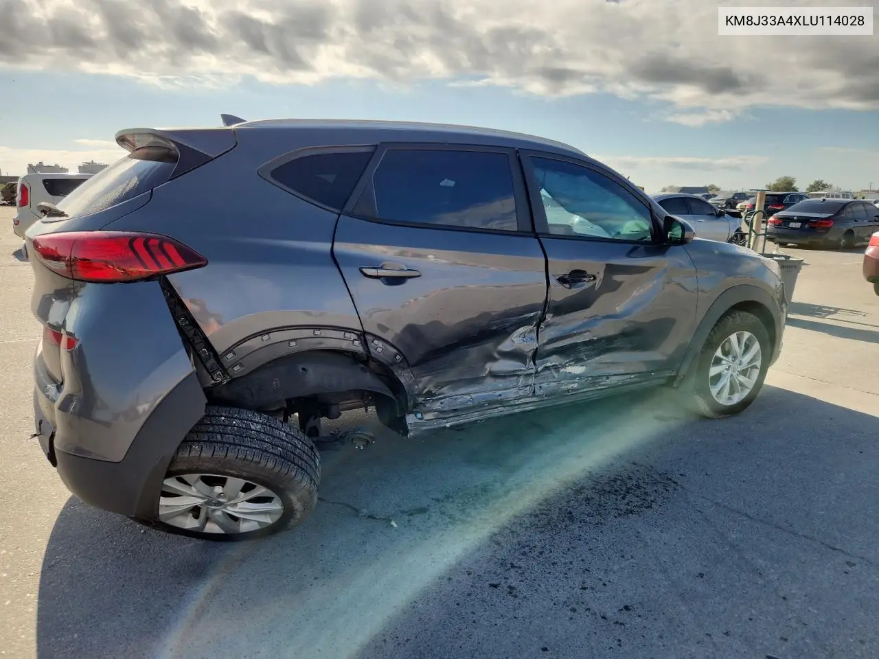 KM8J33A4XLU114028 2020 Hyundai Tucson Limited