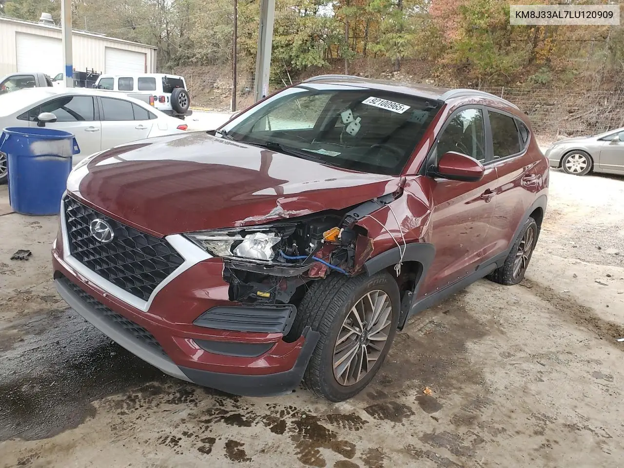 KM8J33AL7LU120909 2020 Hyundai Tucson Limited