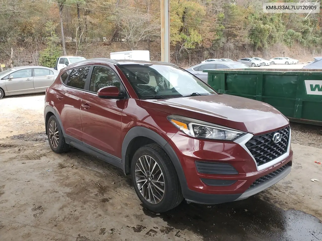 KM8J33AL7LU120909 2020 Hyundai Tucson Limited