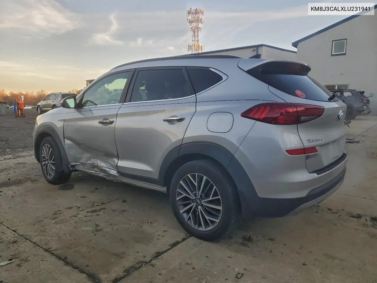 KM8J3CALXLU231941 2020 Hyundai Tucson Limited