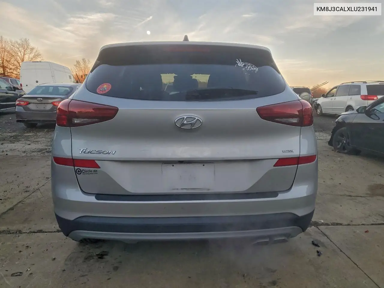 KM8J3CALXLU231941 2020 Hyundai Tucson Limited