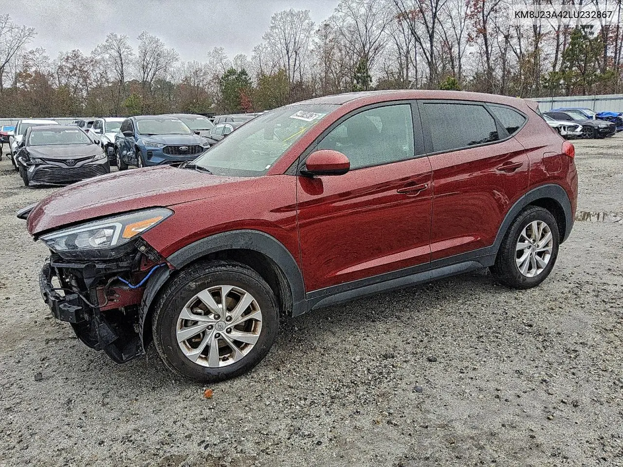 KM8J23A42LU232867 2020 Hyundai Tucson Se