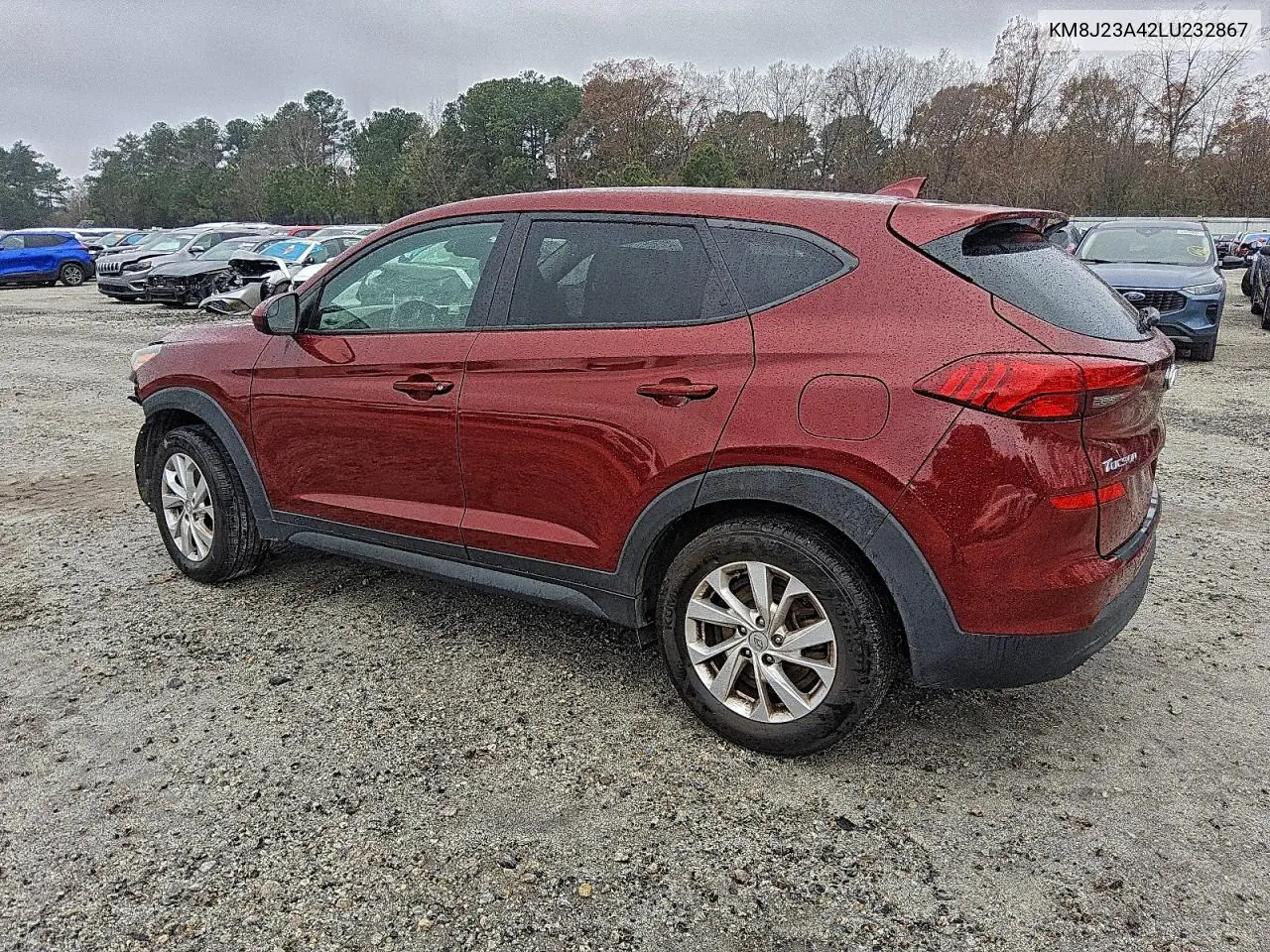KM8J23A42LU232867 2020 Hyundai Tucson Se
