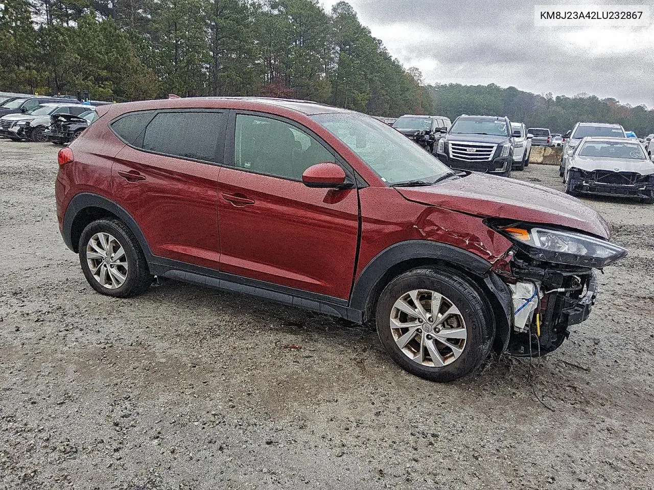 KM8J23A42LU232867 2020 Hyundai Tucson Se