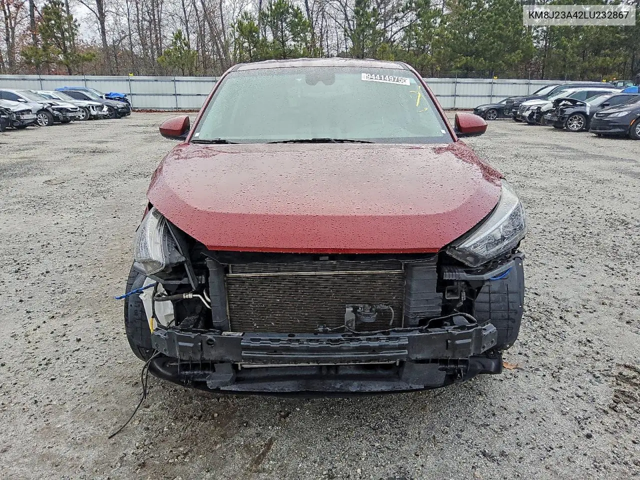 KM8J23A42LU232867 2020 Hyundai Tucson Se