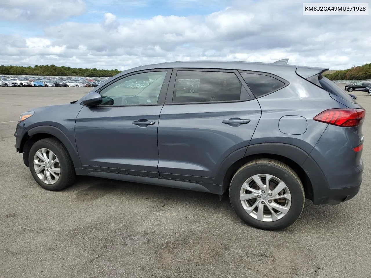 2021 Hyundai Tucson Se VIN: KM8J2CA49MU371928 Lot: 71534694