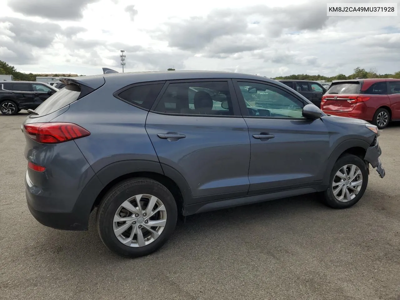 KM8J2CA49MU371928 2021 Hyundai Tucson Se