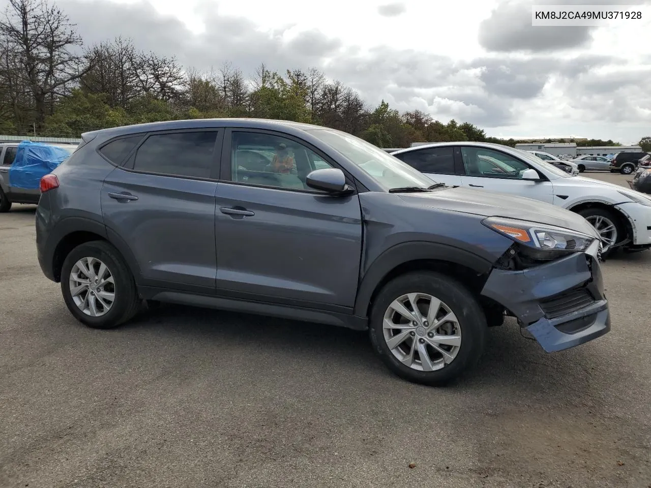 2021 Hyundai Tucson Se VIN: KM8J2CA49MU371928 Lot: 71534694