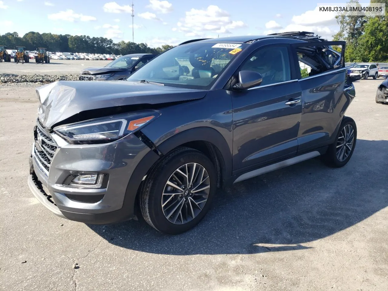 KM8J33AL8MU408195 2021 Hyundai Tucson Limited