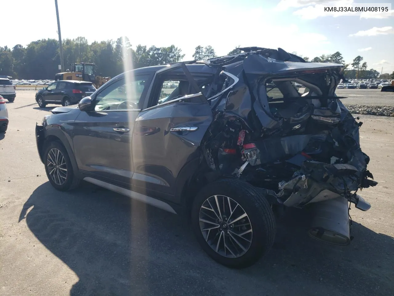 KM8J33AL8MU408195 2021 Hyundai Tucson Limited