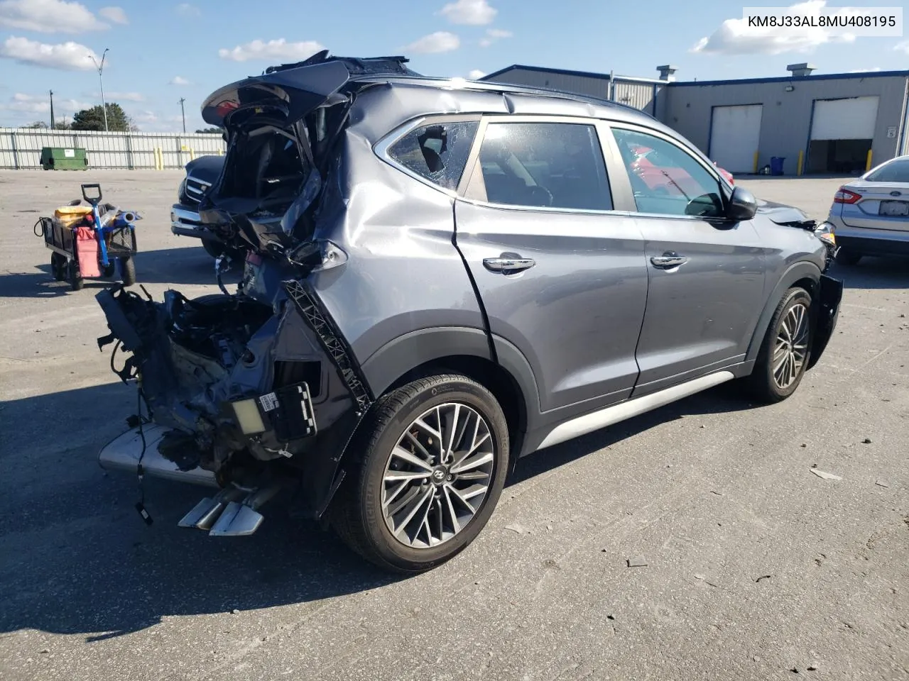 KM8J33AL8MU408195 2021 Hyundai Tucson Limited
