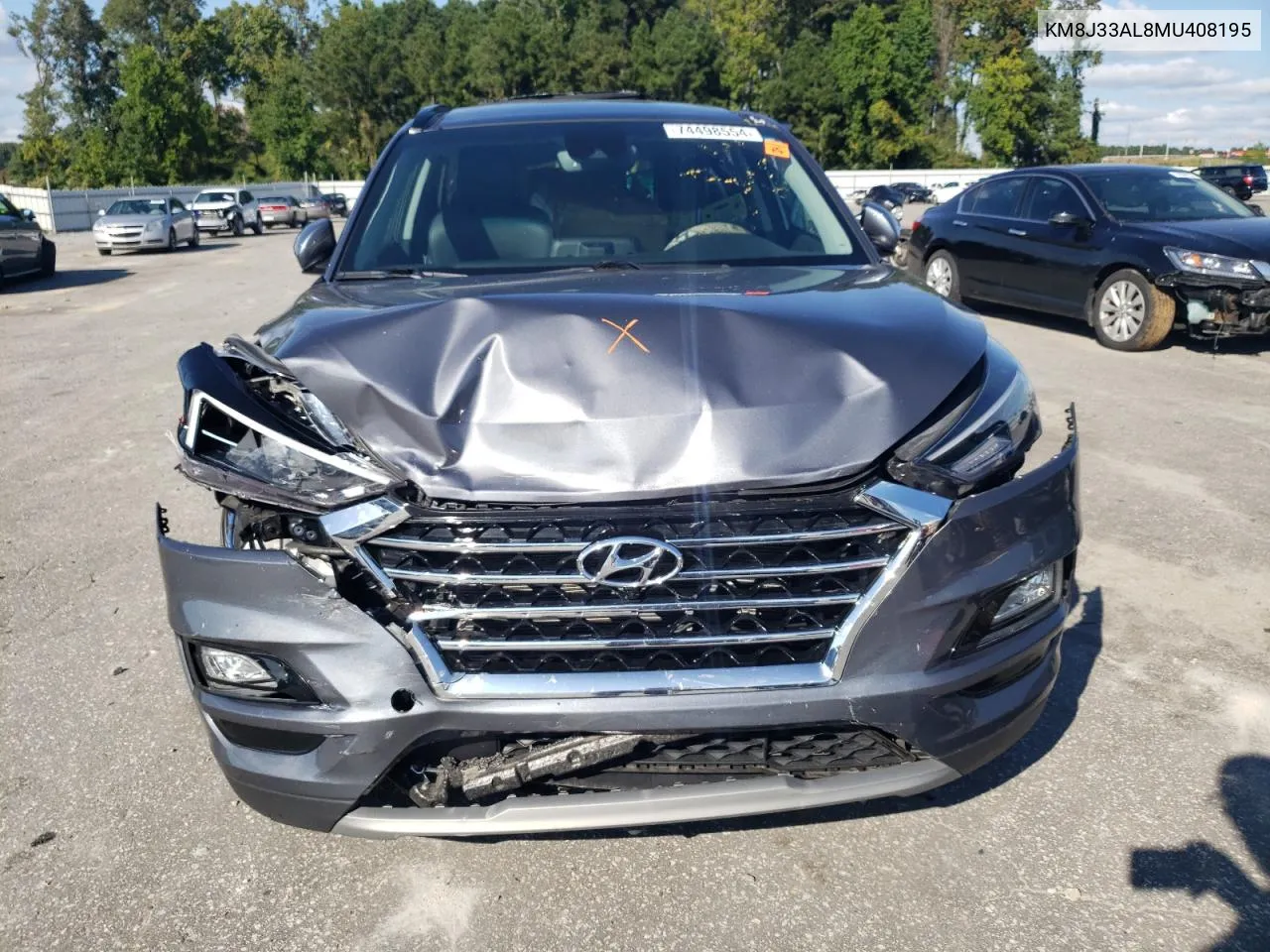 KM8J33AL8MU408195 2021 Hyundai Tucson Limited