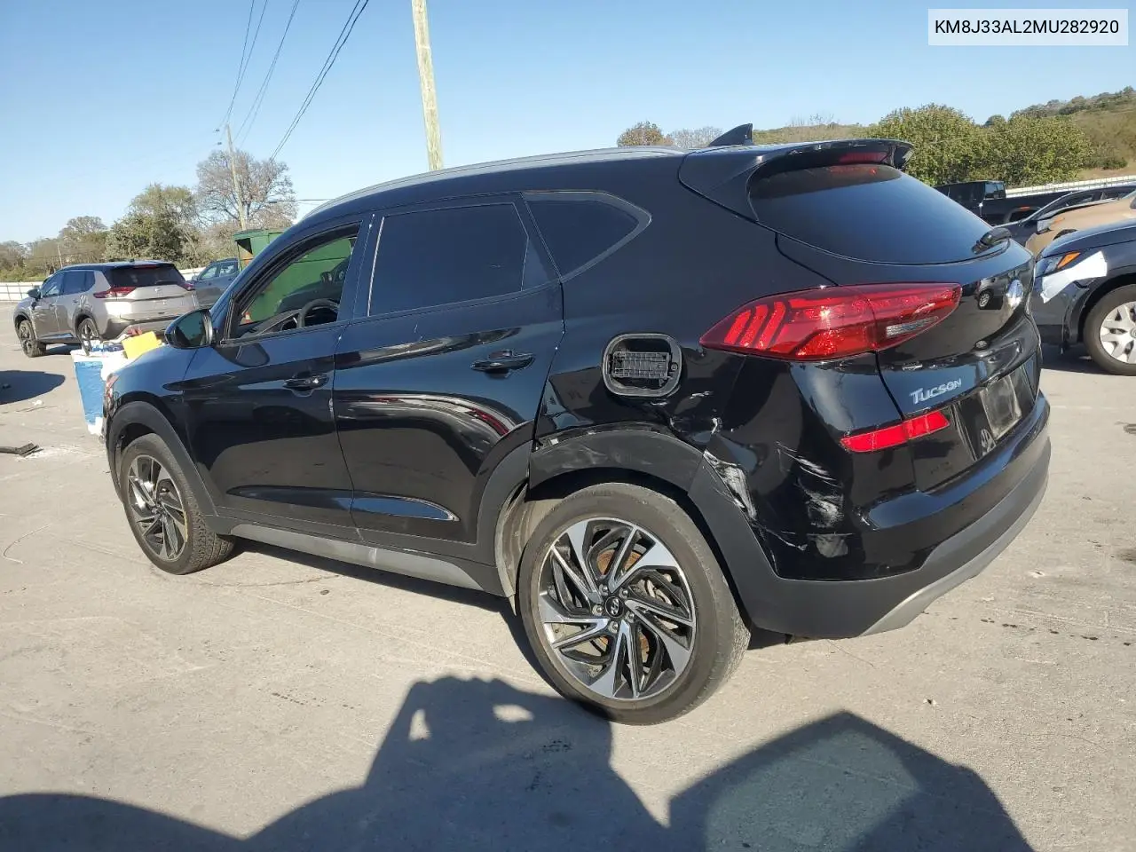KM8J33AL2MU282920 2021 Hyundai Tucson Limited