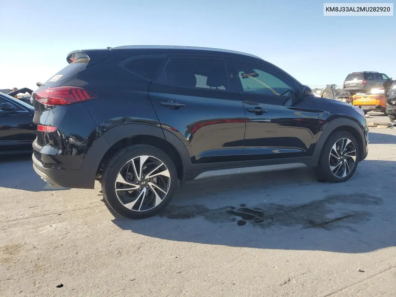 KM8J33AL2MU282920 2021 Hyundai Tucson Limited