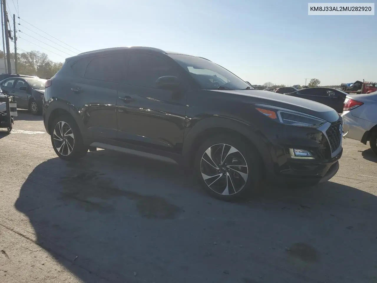 KM8J33AL2MU282920 2021 Hyundai Tucson Limited