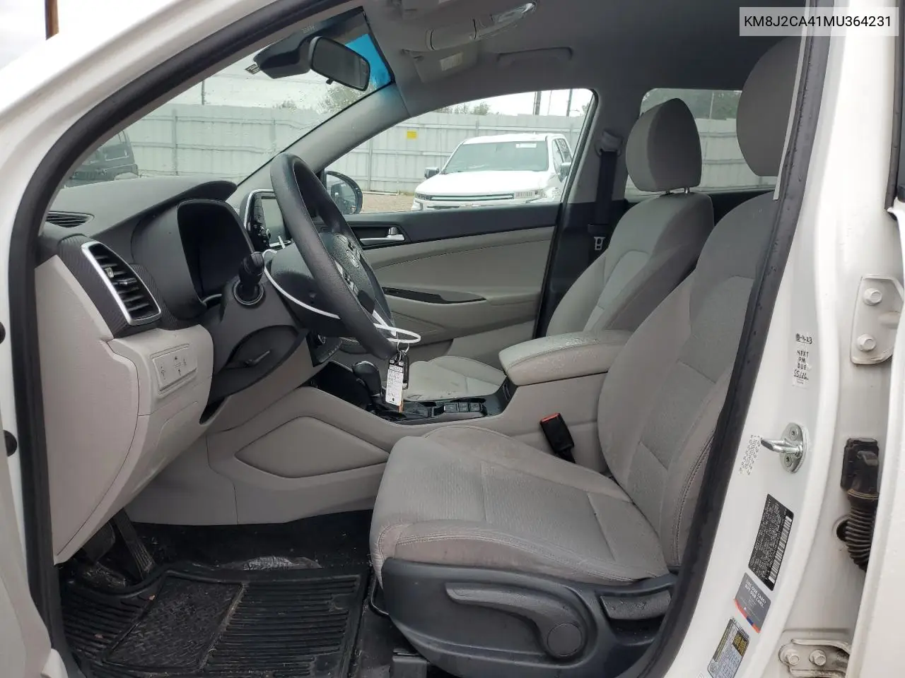 KM8J2CA41MU364231 2021 Hyundai Tucson Se