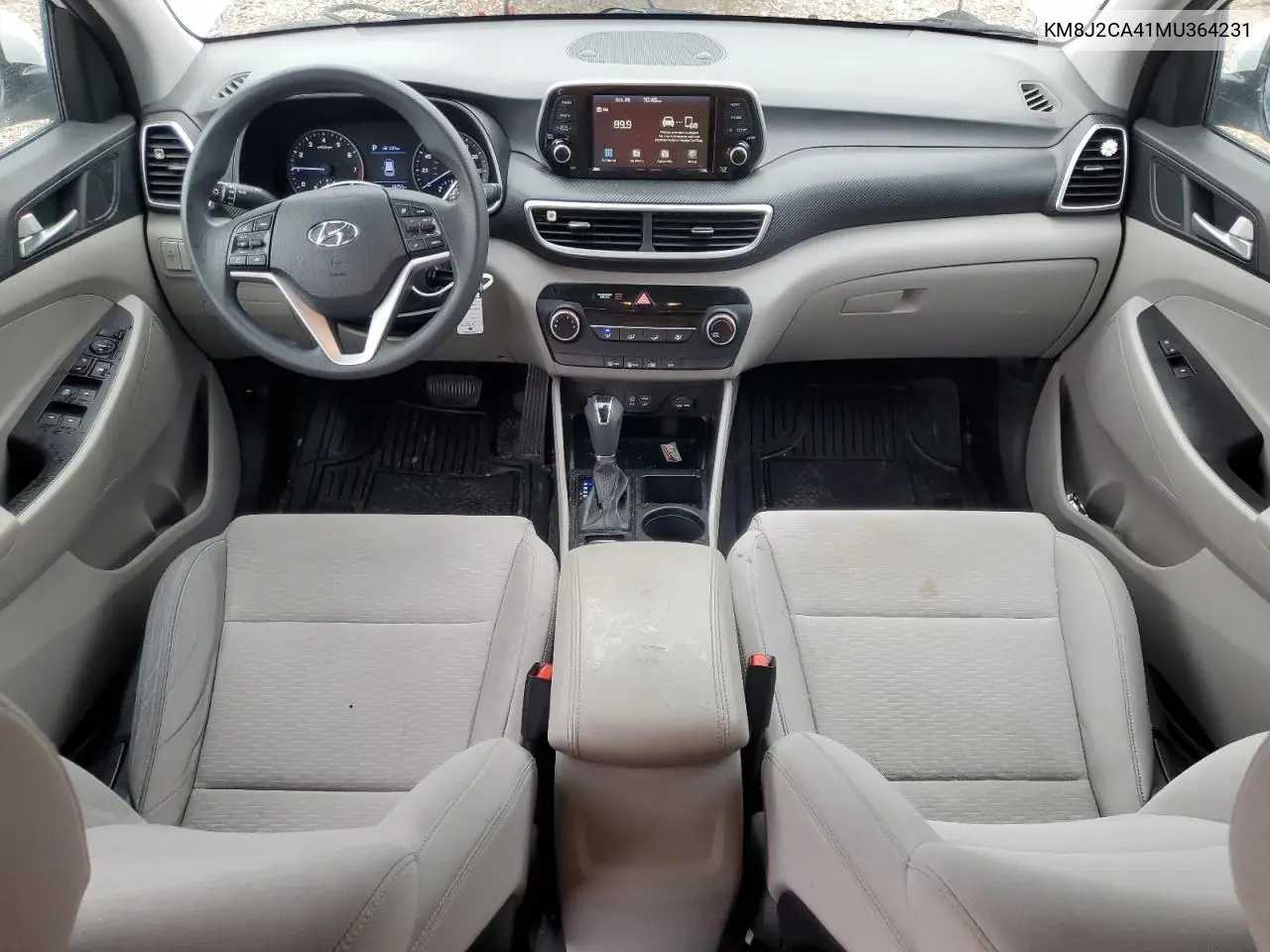 KM8J2CA41MU364231 2021 Hyundai Tucson Se