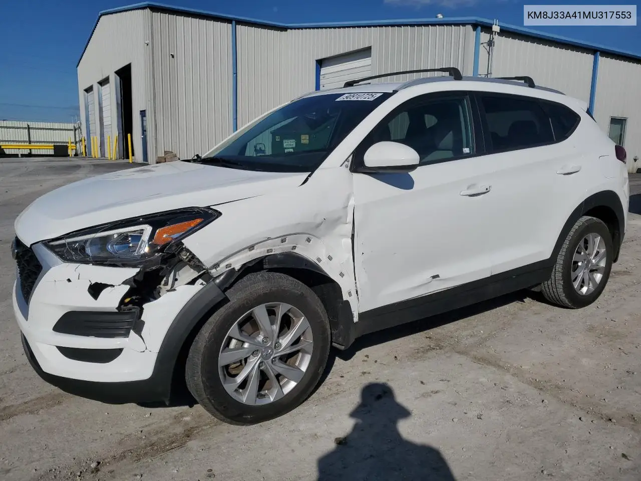 KM8J33A41MU317553 2021 Hyundai Tucson Limited