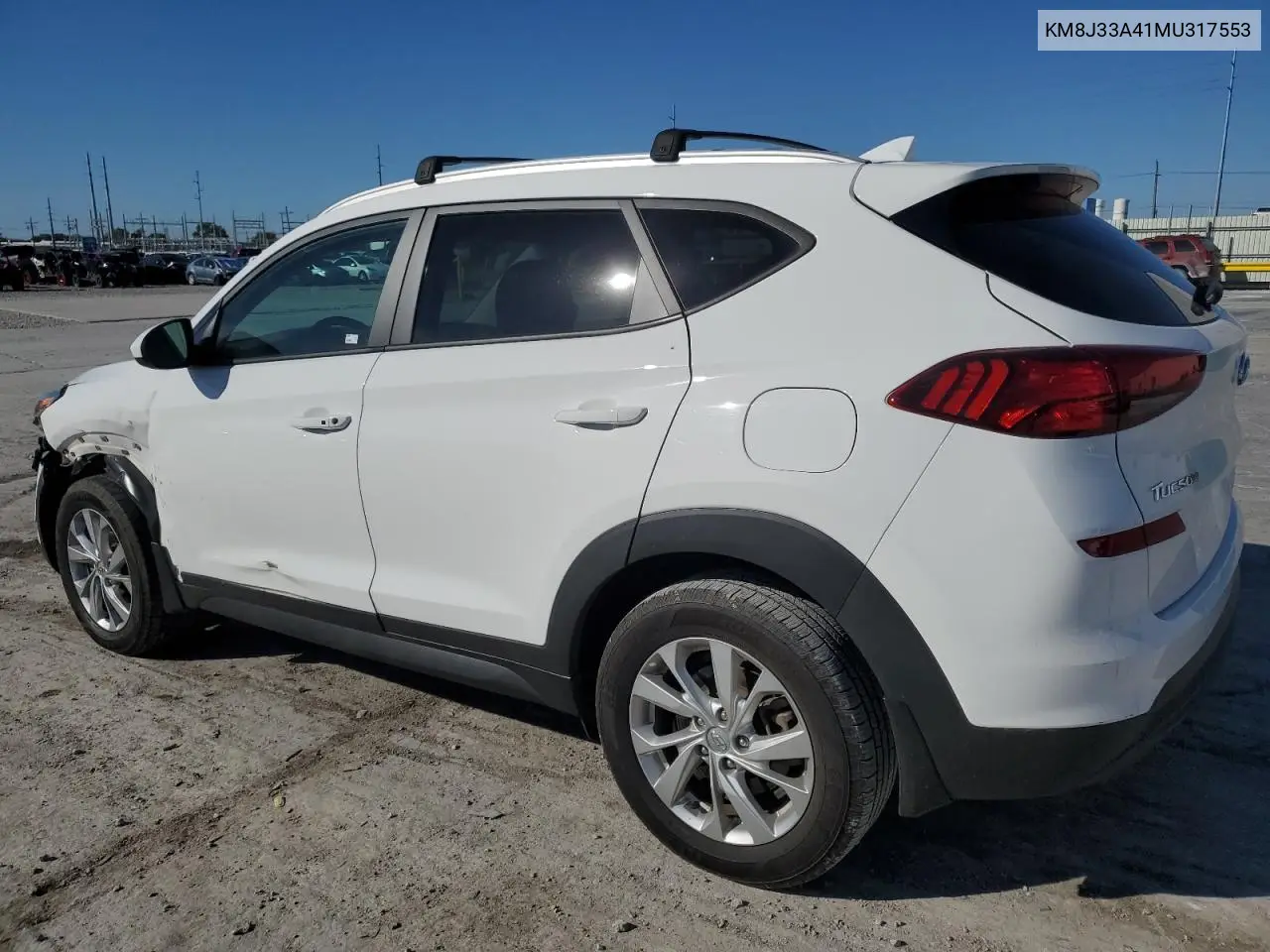 KM8J33A41MU317553 2021 Hyundai Tucson Limited