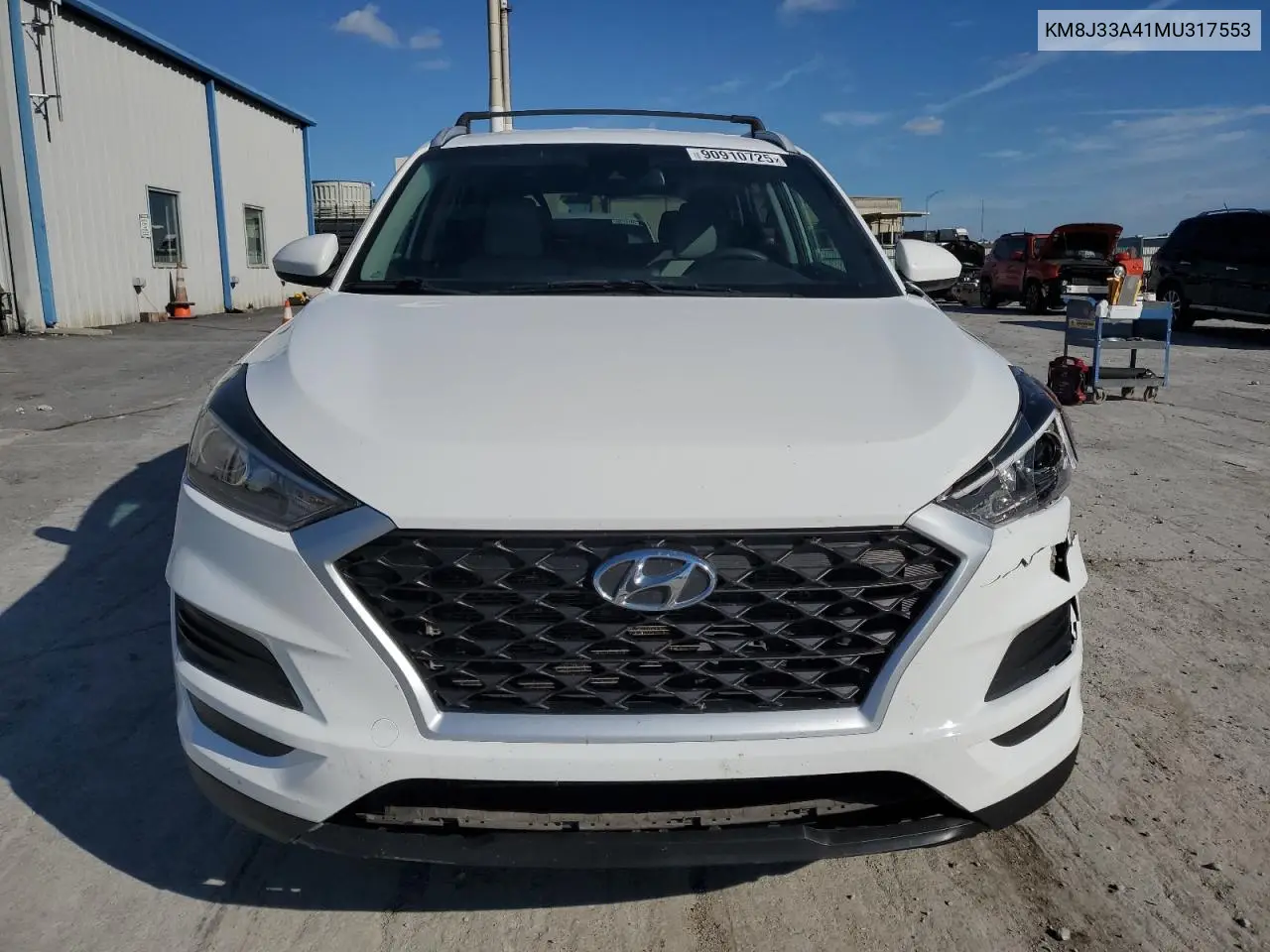 KM8J33A41MU317553 2021 Hyundai Tucson Limited