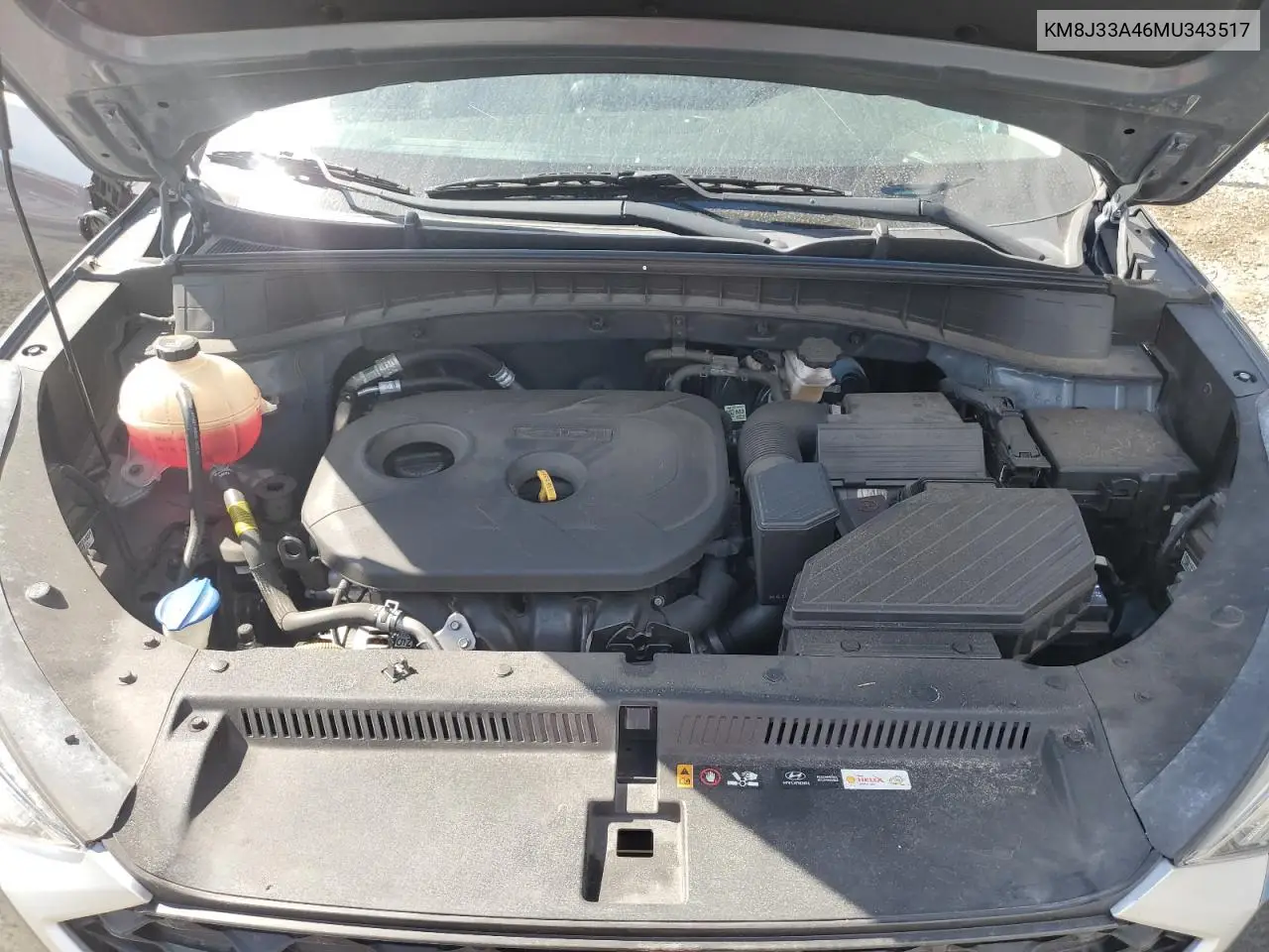 KM8J33A46MU343517 2021 Hyundai Tucson Limited
