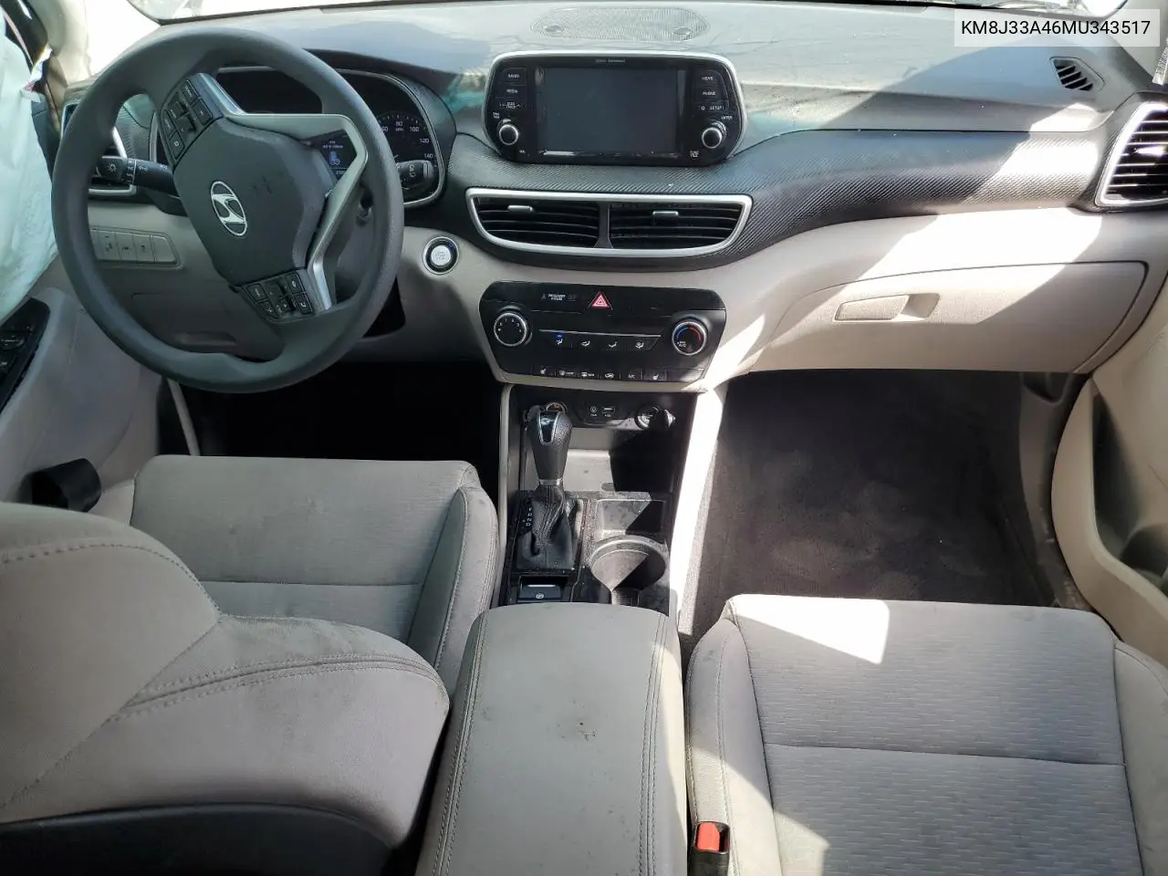 KM8J33A46MU343517 2021 Hyundai Tucson Limited