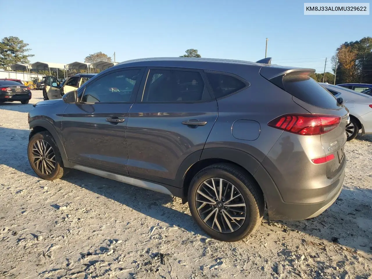 KM8J33AL0MU329622 2021 Hyundai Tucson Limited