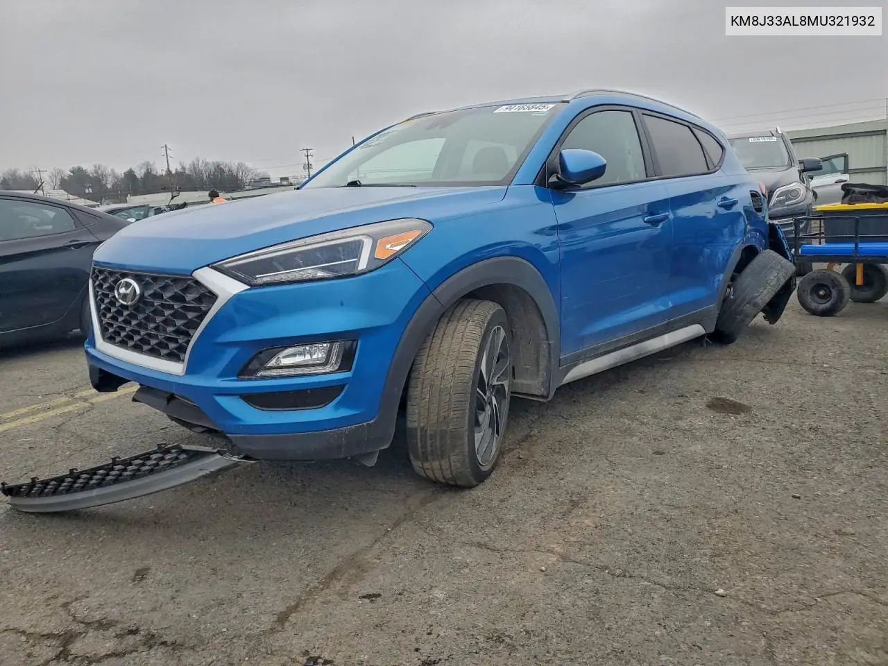 KM8J33AL8MU321932 2021 Hyundai Tucson Limited