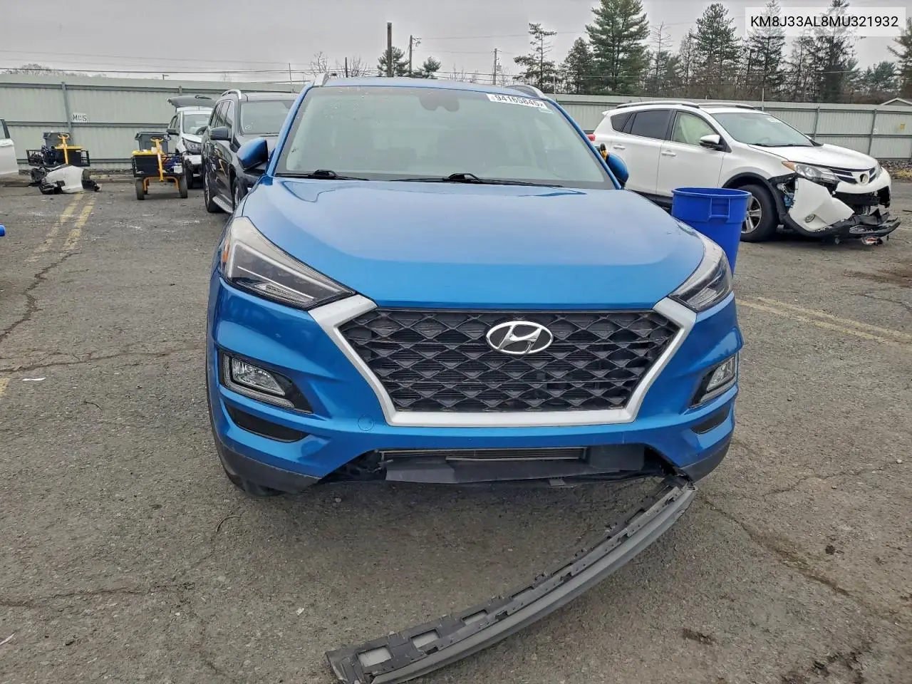 KM8J33AL8MU321932 2021 Hyundai Tucson Limited