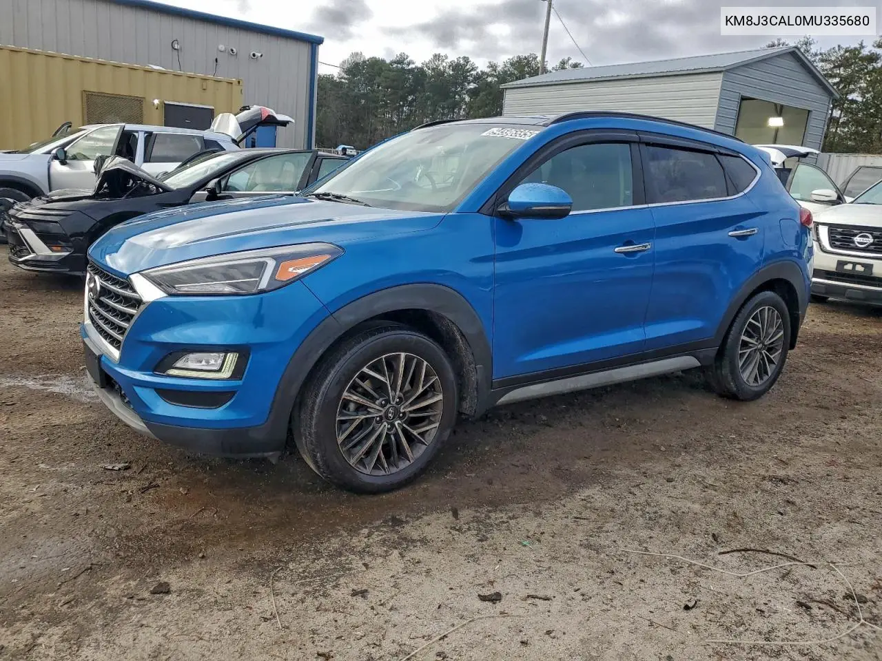 KM8J3CAL0MU335680 2021 Hyundai Tucson Limited