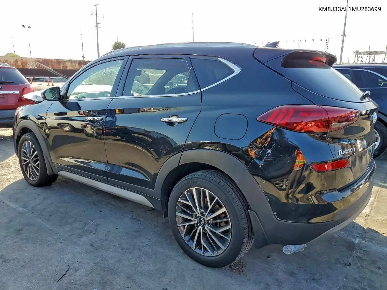 KM8J33AL1MU283699 2021 Hyundai Tucson Limited