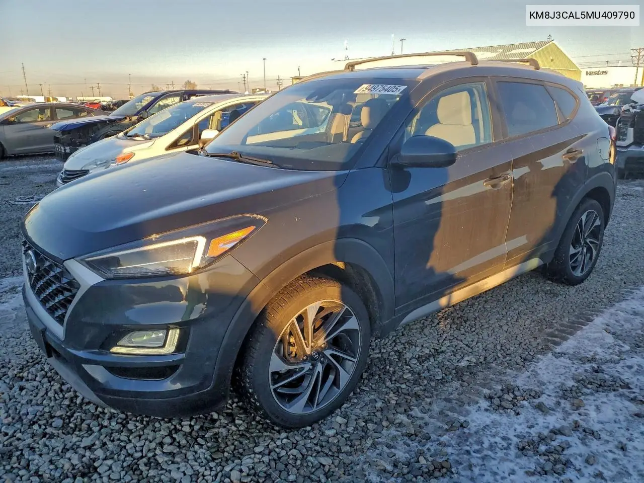 KM8J3CAL5MU409790 2021 Hyundai Tucson Limited