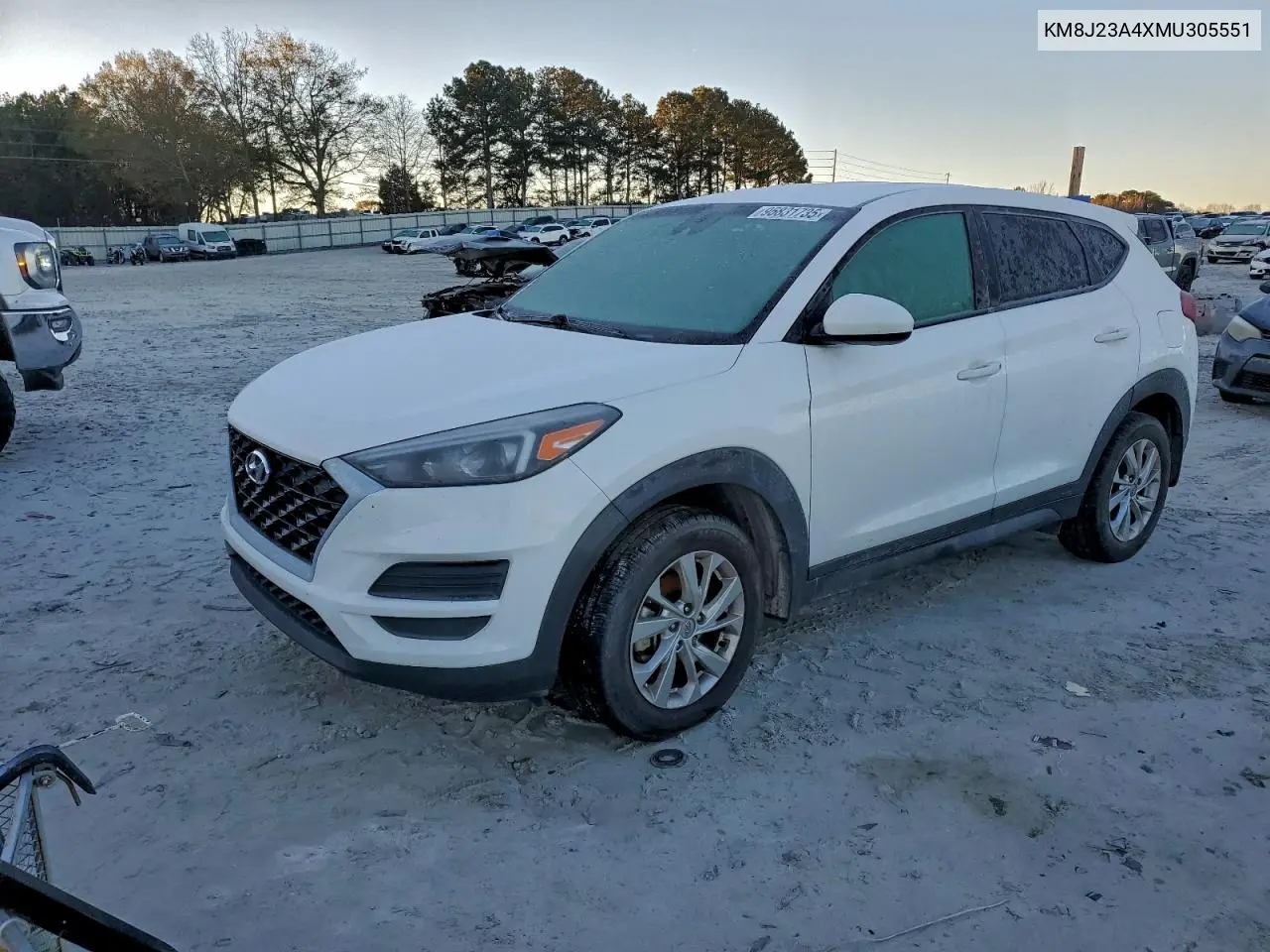 KM8J23A4XMU305551 2021 Hyundai Tucson Se