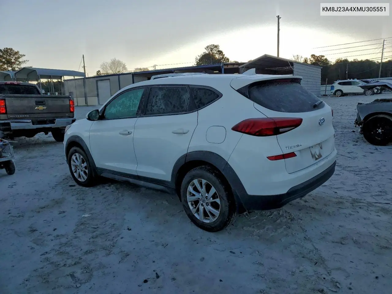 KM8J23A4XMU305551 2021 Hyundai Tucson Se