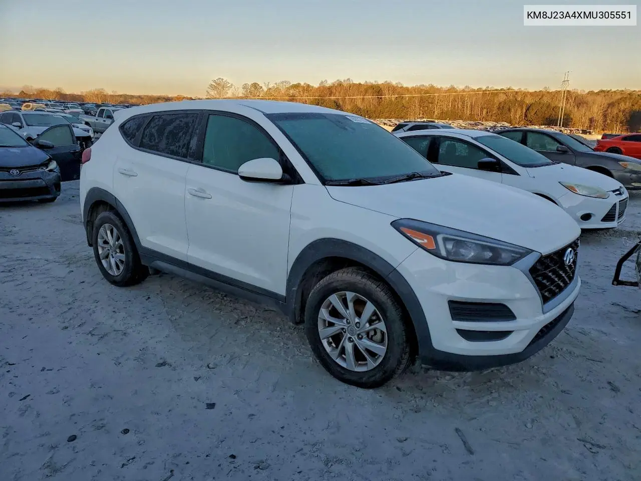 KM8J23A4XMU305551 2021 Hyundai Tucson Se