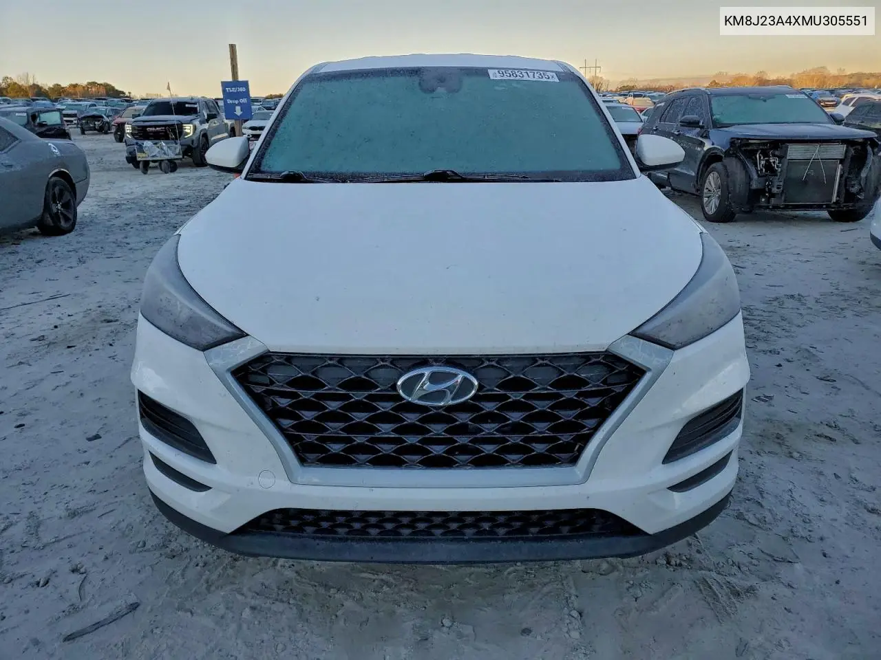 KM8J23A4XMU305551 2021 Hyundai Tucson Se