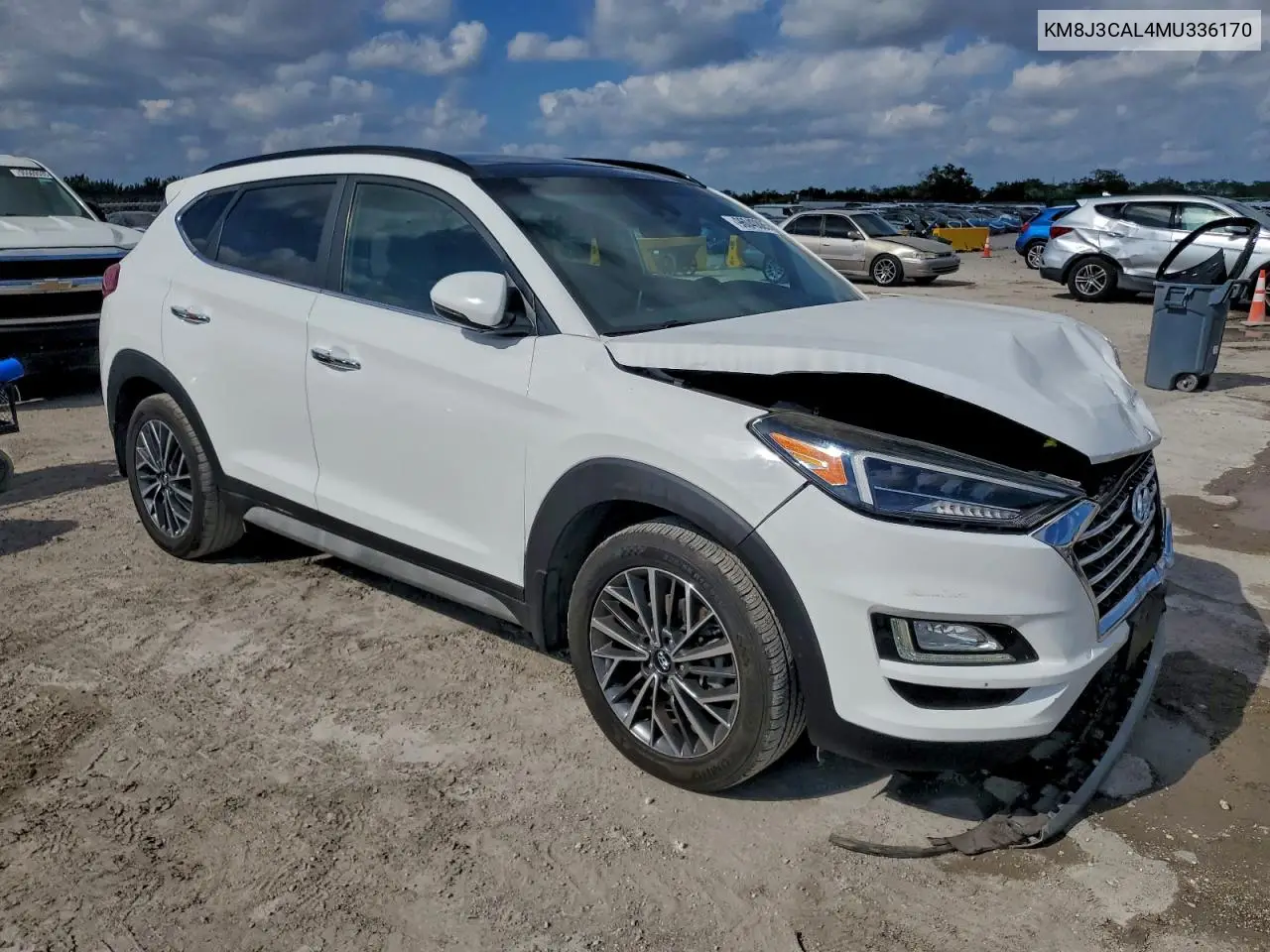 KM8J3CAL4MU336170 2021 Hyundai Tucson Ultimate