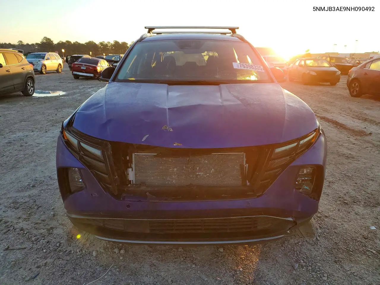 5NMJB3AE9NH090492 2022 Hyundai Tucson Sel