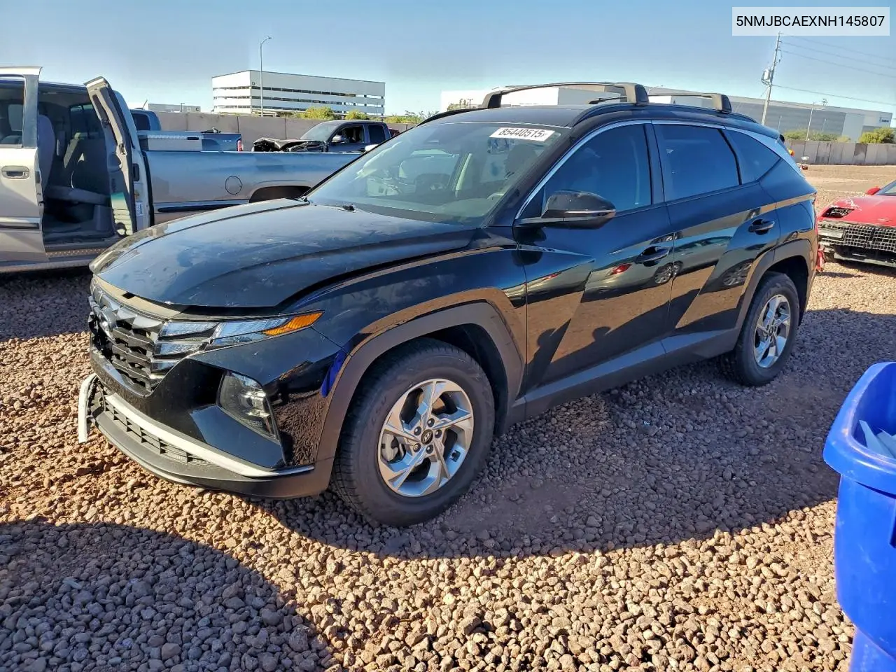 5NMJBCAEXNH145807 2022 Hyundai Tucson Sel