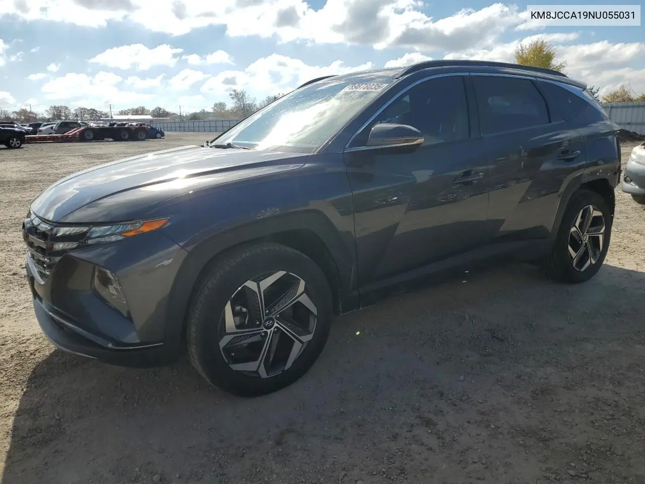 KM8JCCA19NU055031 2022 Hyundai Tucson Luxury