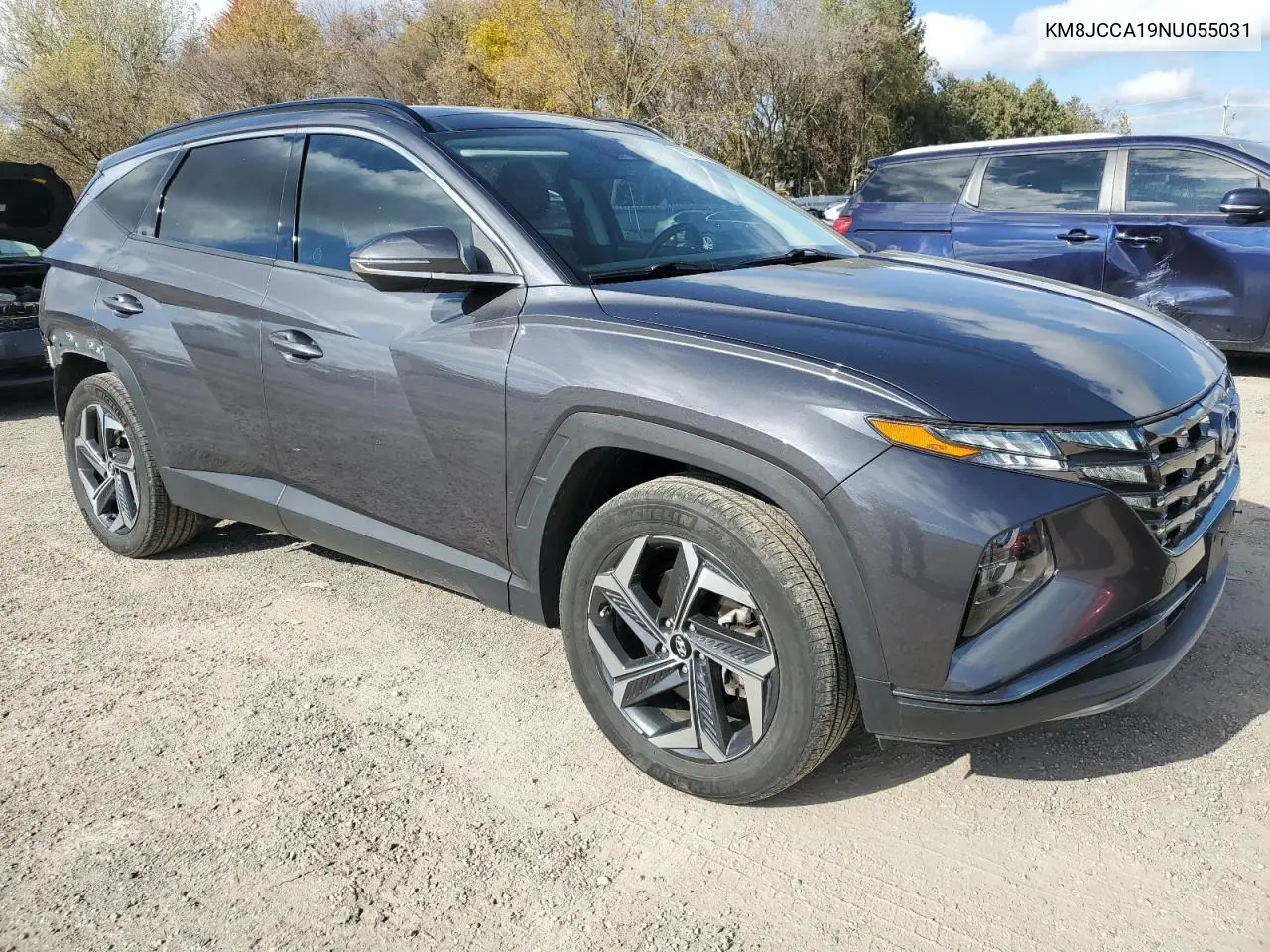 KM8JCCA19NU055031 2022 Hyundai Tucson Luxury