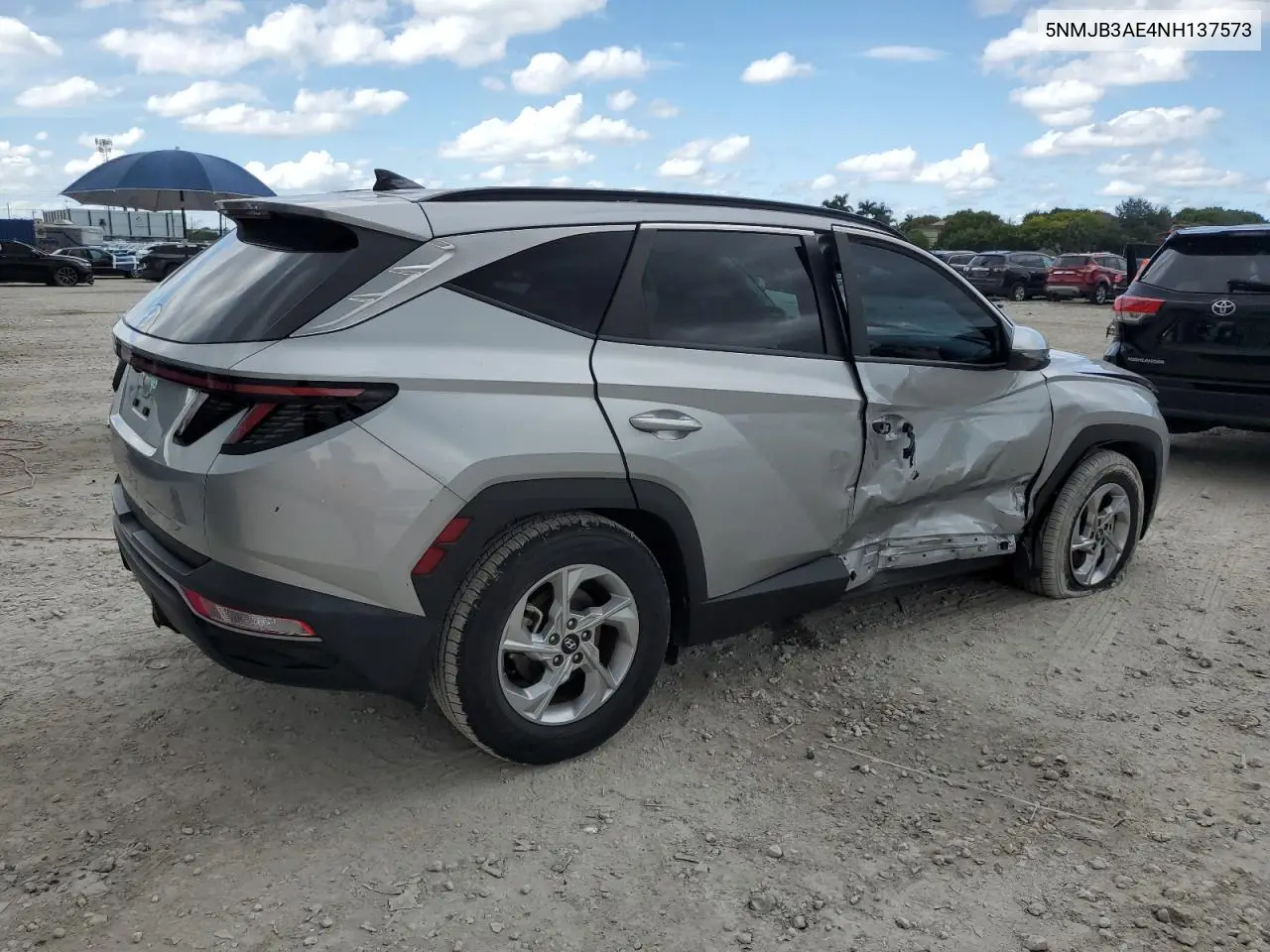 5NMJB3AE4NH137573 2022 Hyundai Tucson Sel