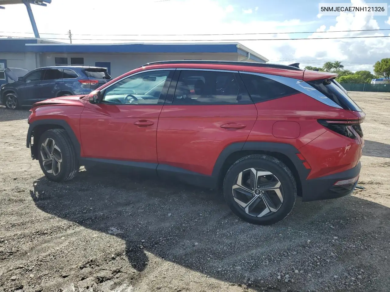 5NMJECAE7NH121326 2022 Hyundai Tucson Limited