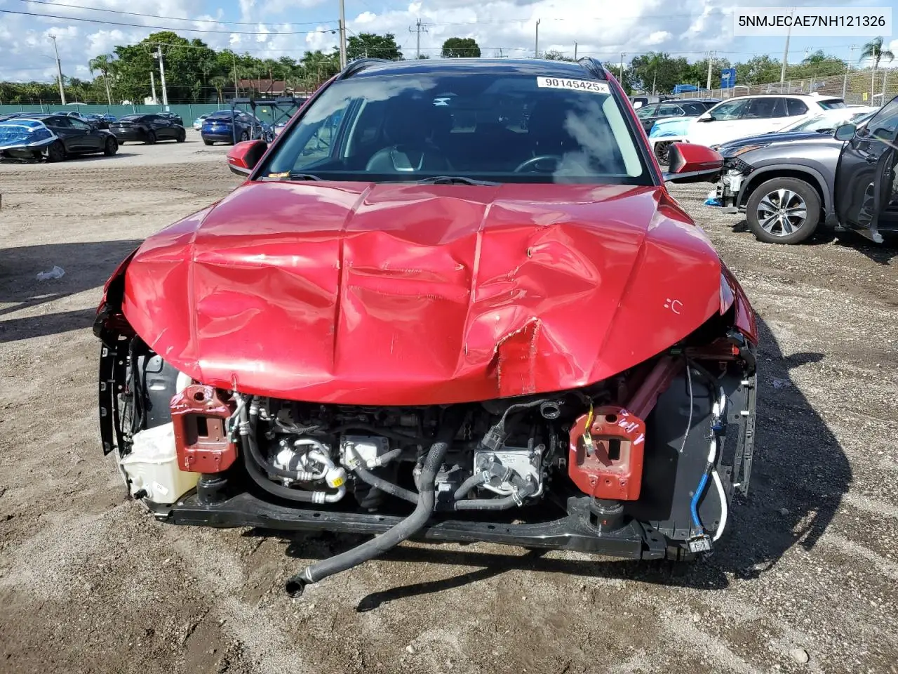 5NMJECAE7NH121326 2022 Hyundai Tucson Limited